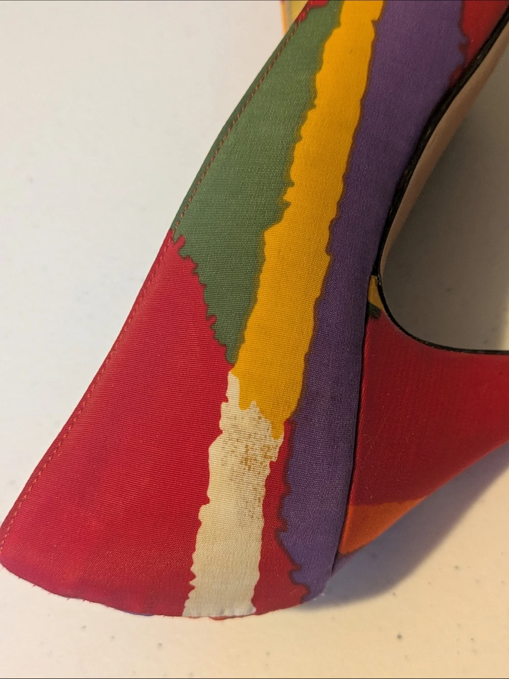 J Renee Multicolor Pointed-Toe Pumps Women's Size 6.5